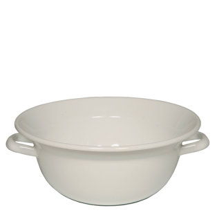 Day and Age Shallow Prep Bowl with Handles (22cm)